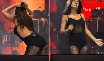 Simge Sağın’dan dikkat çeken dans