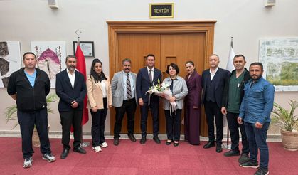 Gümüşsoy'a hayırlı olsun ziyareti