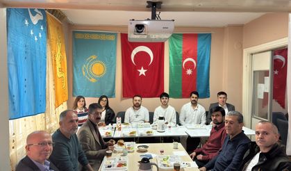 Türk Dünyası öğrencileri aynı sofrada