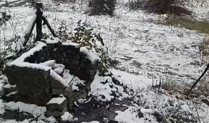 Eskişehir'den ilk kar manzaraları!
