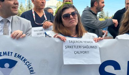 Sağlıkçılardan hastane yemeği tepkisi!