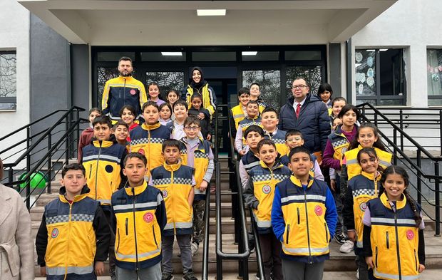 Miniklere 112 eğitimi verildi