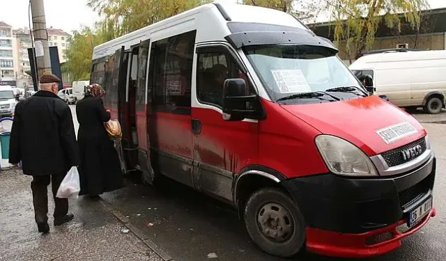 Eskişehir'de dolmuş ve minibüslere zam