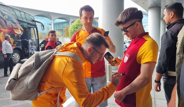 Galatasaray, İngiltere'ye gitti