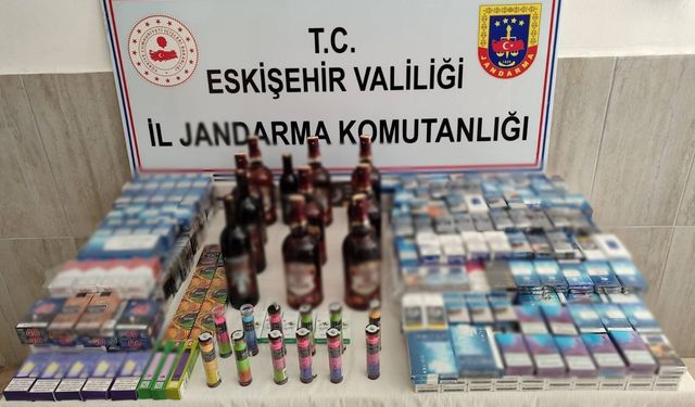 Eskişehir'de kaçakçılık operasyonu