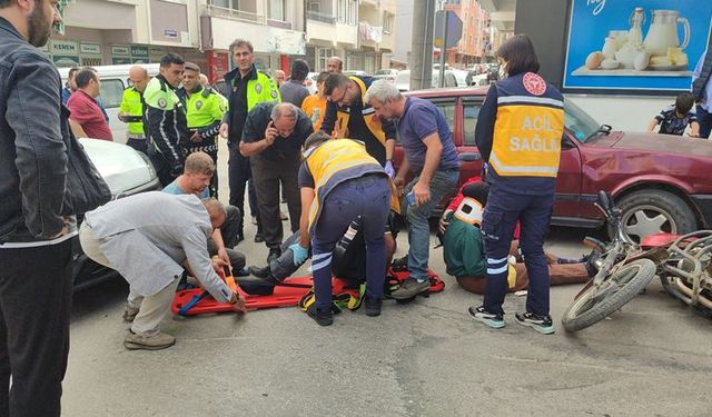 Bursa Orhangazi'de kaza: Dede torun ölümden döndü