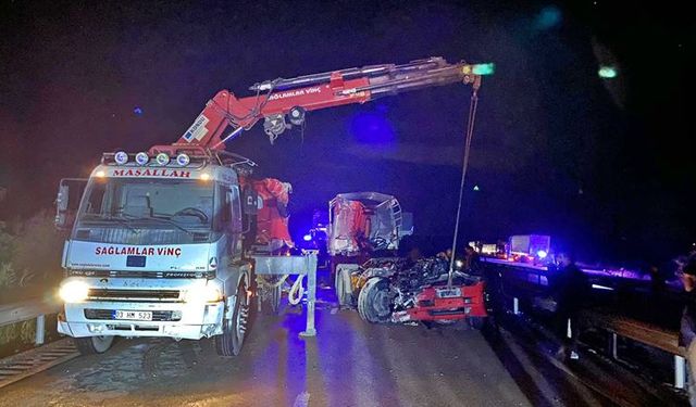 Afyonkarahisar'da feci kaza: 1 ölü