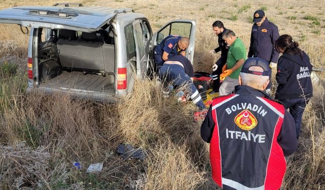 Afyonkarahisar'da trafik kazasında 1 kişi hayatını kaybetti