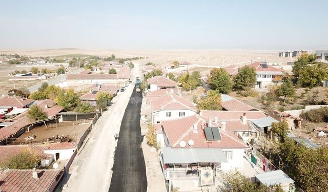 Eskişehir'deki o ilçede tüm yollar asfalta kavuştu