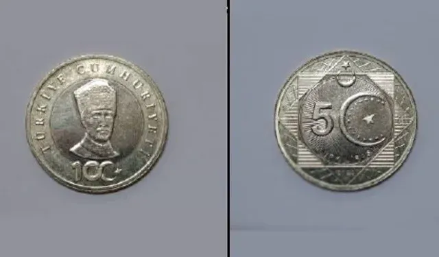 Madeni 5 lira basıldı