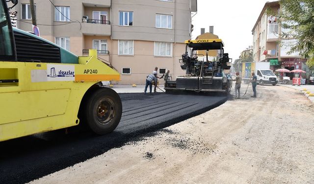 Eskişehir'deki o mahallelerde yol çalışması