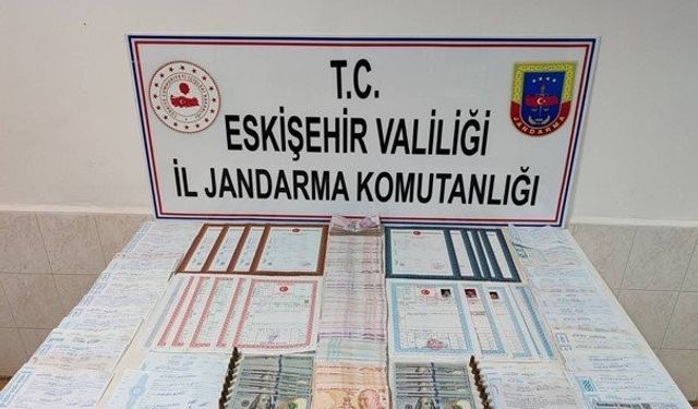 Eskişehir'de 'tefeci' operasyonu