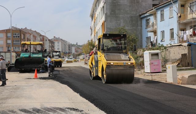 Eskişehir'deki o bulvarda asfalt yenileniyor