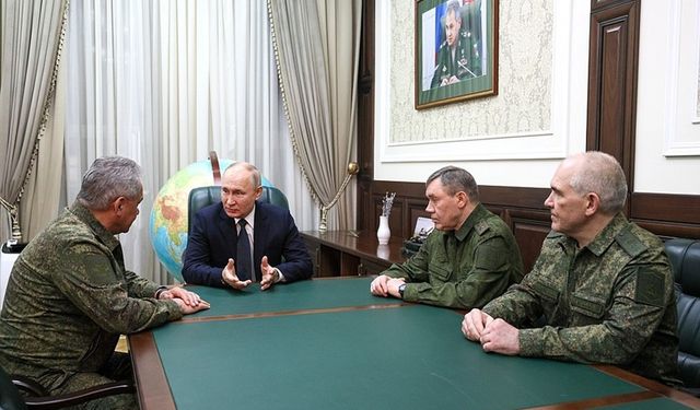 Putin, Ukrayna savaşı ile ilgili bilgi aldı