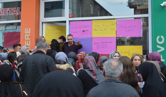 Kütahya Tavşanlı'da izdiham!