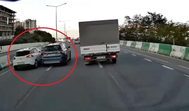 Bursa'da sürücünün refleksi kazayı önledi!