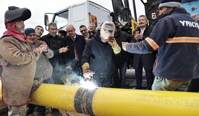 Kütahya'da o belde doğalgaza kavuşuyor