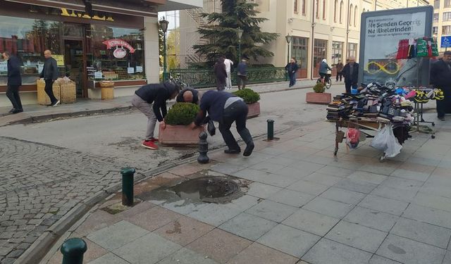 Araçlar park etmesin diye bakın ne yaptılar?