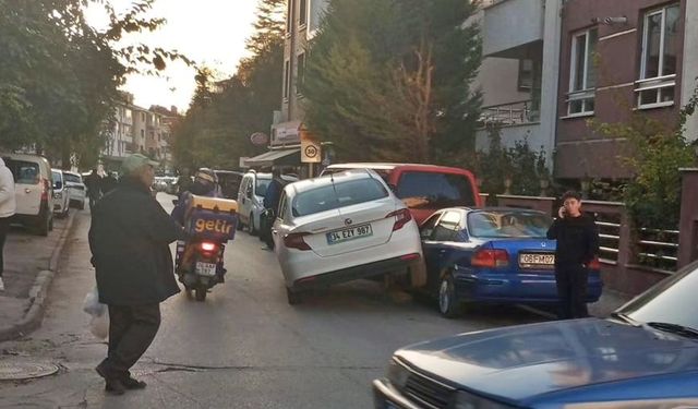 Eskişehir'de ilginç kaza