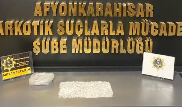 Afyonkarahisar'da otogarda ele geçirildi: 151,29 gram!