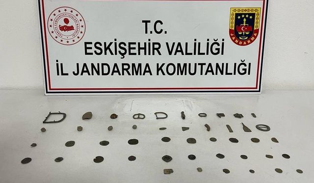 Eskişehir'de tarihi eser operasyonu