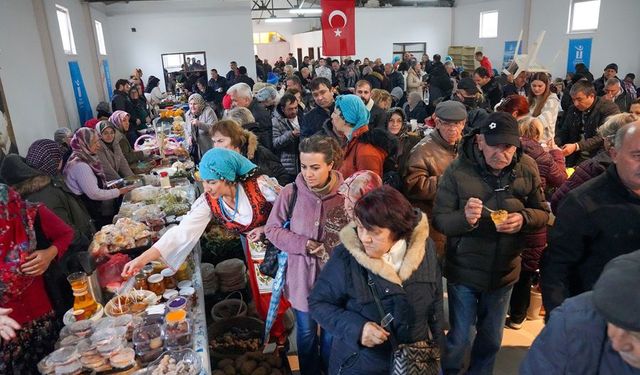 Eskişehir'de düzenlenen panayır büyük ilgi gördü