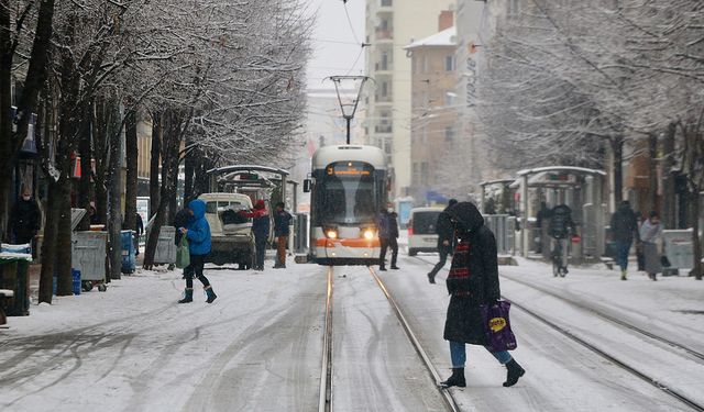 Eskişehir'e kar geliyor