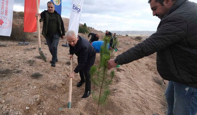 Eskişehir'de hatıra ormanı oluşturuldu