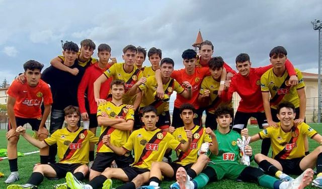 Eskişehirspor U17 ilk galibiyetini aldı