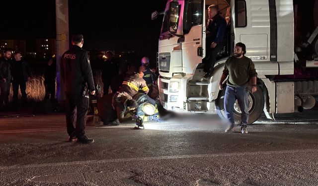 Eskişehir'de feci ölüm! Beton tankeri çarptı