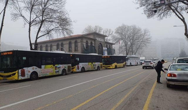 Afyonkarahisar'da sisli hava etkisi!