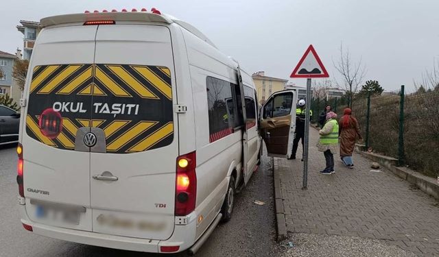 Polis ve jandarmadan okul servislerine denetim