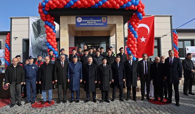 Eskişehir'deki jandarma karakolu törenle açıldı