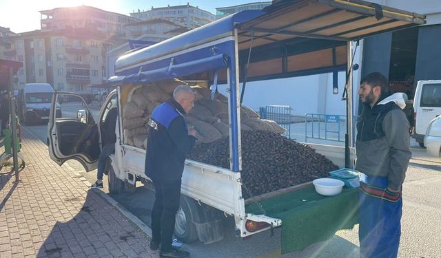 Bilecik'te sağlığı tehdit eden kestane: 1 ton!