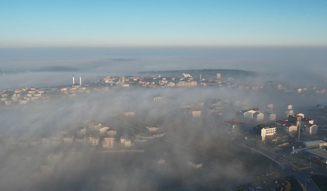 İstanbul'da büyüleyici sis manzarları!