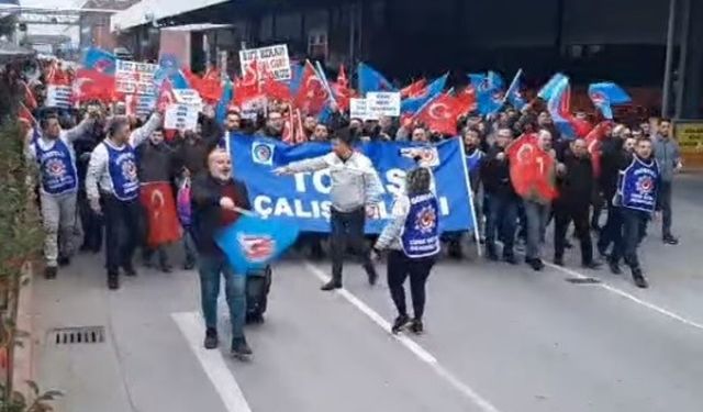 Tofaş Otomobil Fabrikası’ndaki eylemler büyüyor!