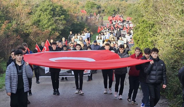 Balıkesir'de Sarıkamış şehitleri anısına yürüyüş!