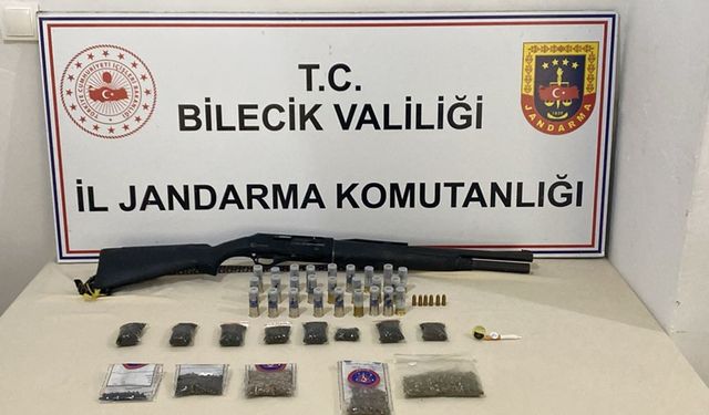 Bilecik’te uyuşturucu operasyonu!