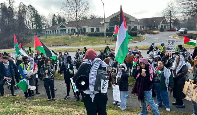 ABD’de İsrail karşıtı protesto gösterileri!