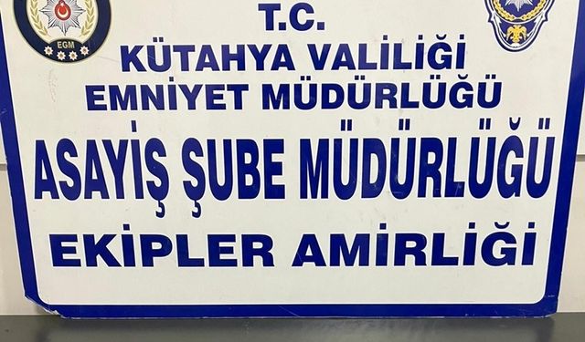 Kütahya’da önleyici hırsızlık uygulaması: Denetimler yapıldı!