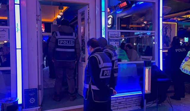 Eskişehir'de eğlence mekanlarında polis denetimi