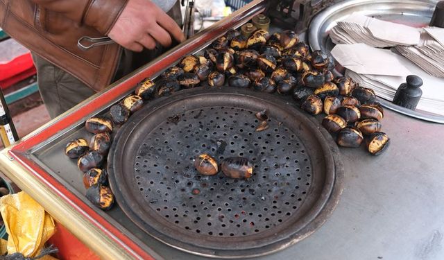 Eskişehir'de kestane tezgahlarda: Bakın kaç liradan satılıyor?