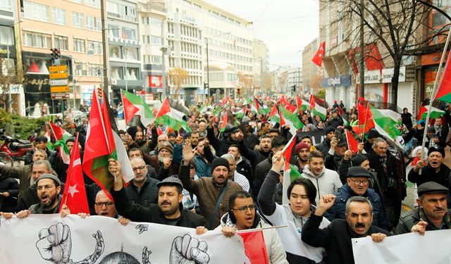 Eskişehir'den İsrail'e büyük tepki!