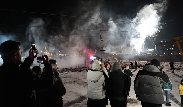 Uludağ’da yeni yıl buruk kutlandı!