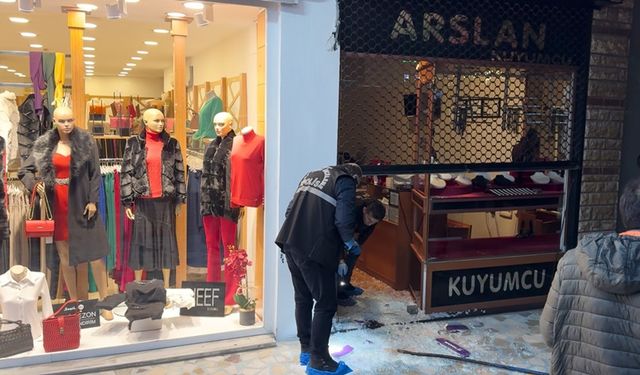 Bursa'da kuyumcu soygunu: 500 bin lira değerinde altın!