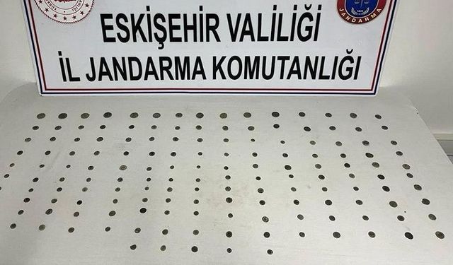 Bu tarihi eserler Eskişehir'de ele geçirildi