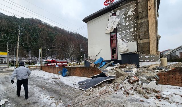 Güney Kore’de LPG istasyonunda patlama!