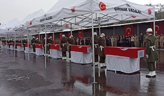 Şehitlerimiz memleketlerine uğurlandı