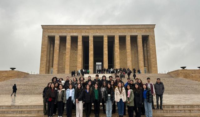 Beylikovalı öğrencilerden Ankara ziyareti