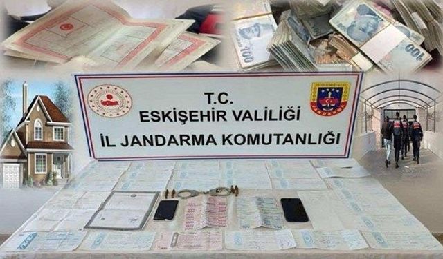 Eskişehir'de tefeci operasyonu: 447 milyonluk vurgun!